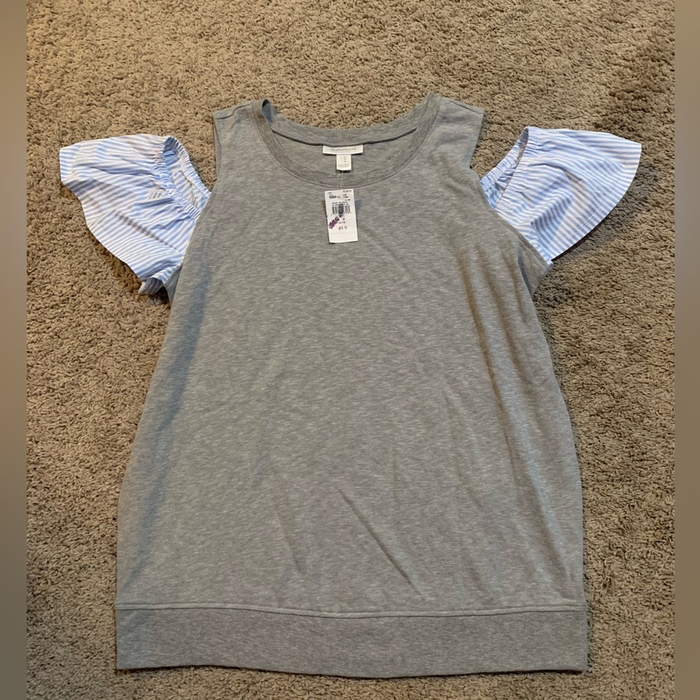 NWT Motherhood Maternity Cold-Shoulder Top XL